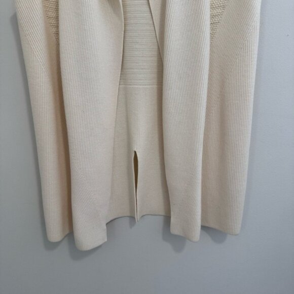 St. John Wool Blend Sleeveless Cardigan Sweater - Picture 2 of 8